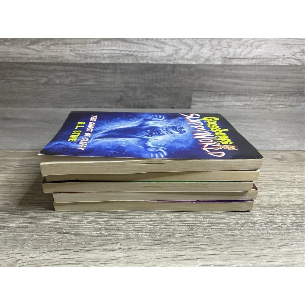 Lot of 5 Goosebumps Books 1 Slapped Birthday To You 2, 3, 5 &6‎